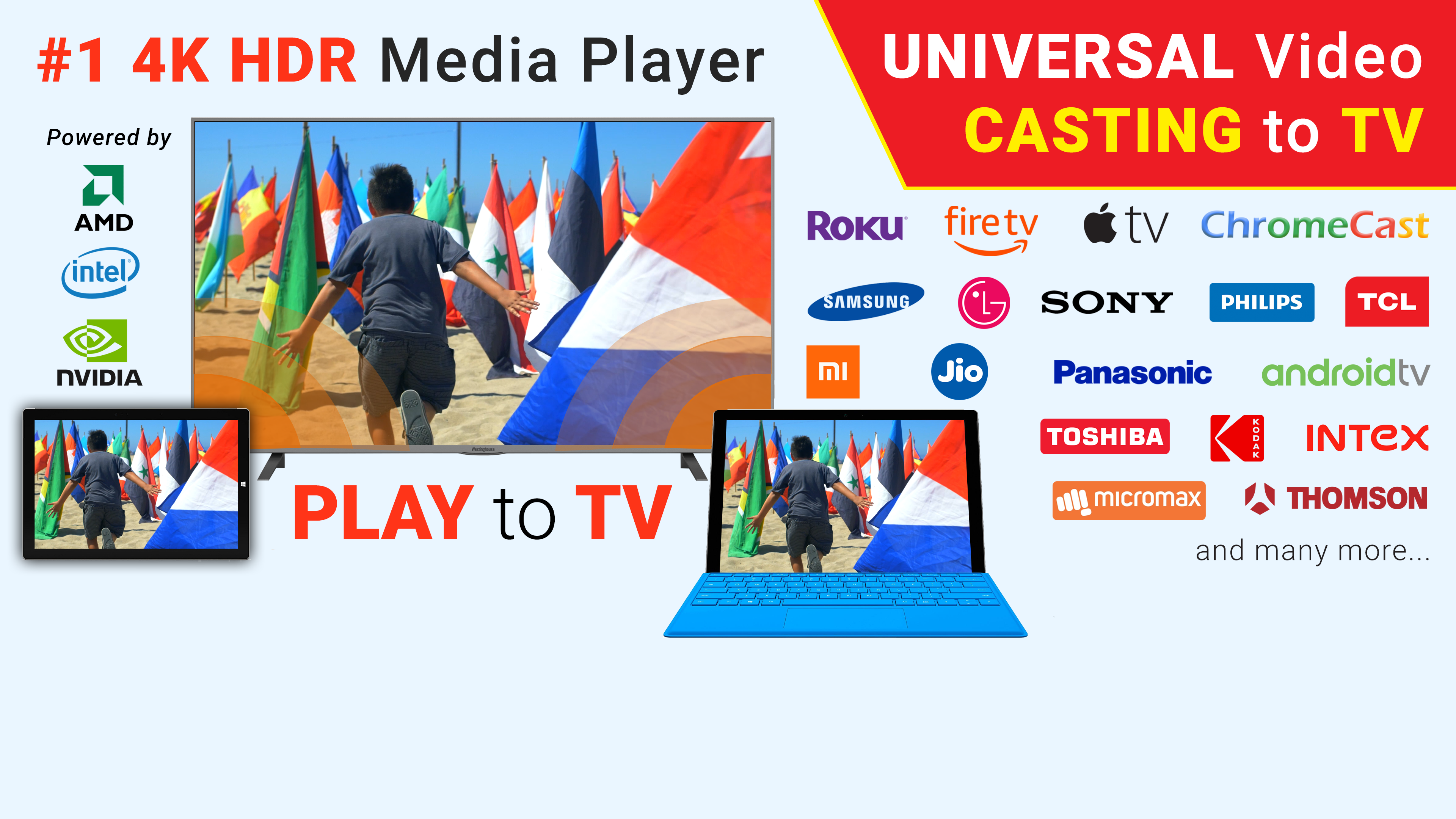 Play all videos to TV from PC & Tablet on Windows 10