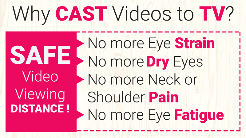 Why Cast Videos from PC to TV? Why Cast Videos from PC to TV?