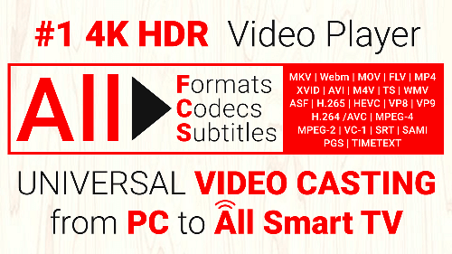 Powerful 4K Ultra HD Video Player